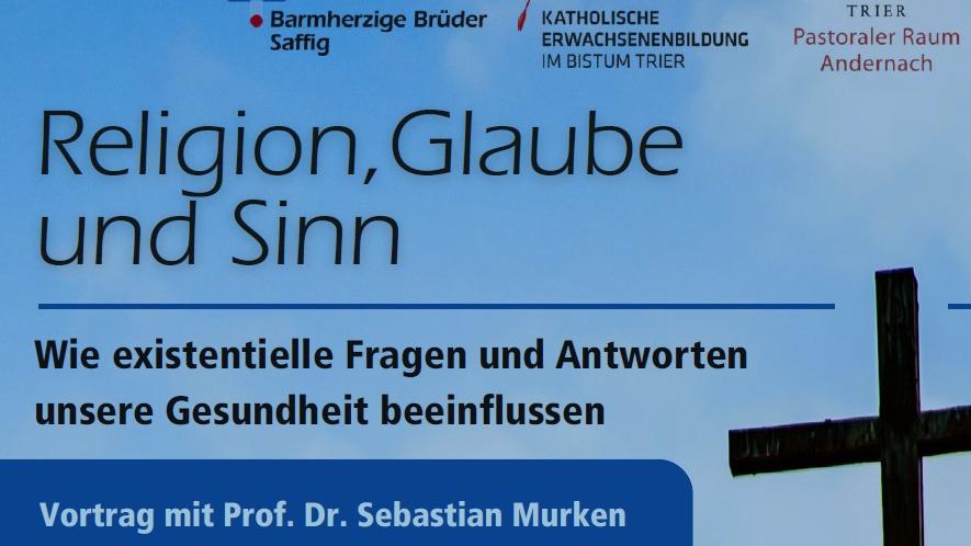 Vortrag Religion, Glaube und Sinn am 29.06.2026