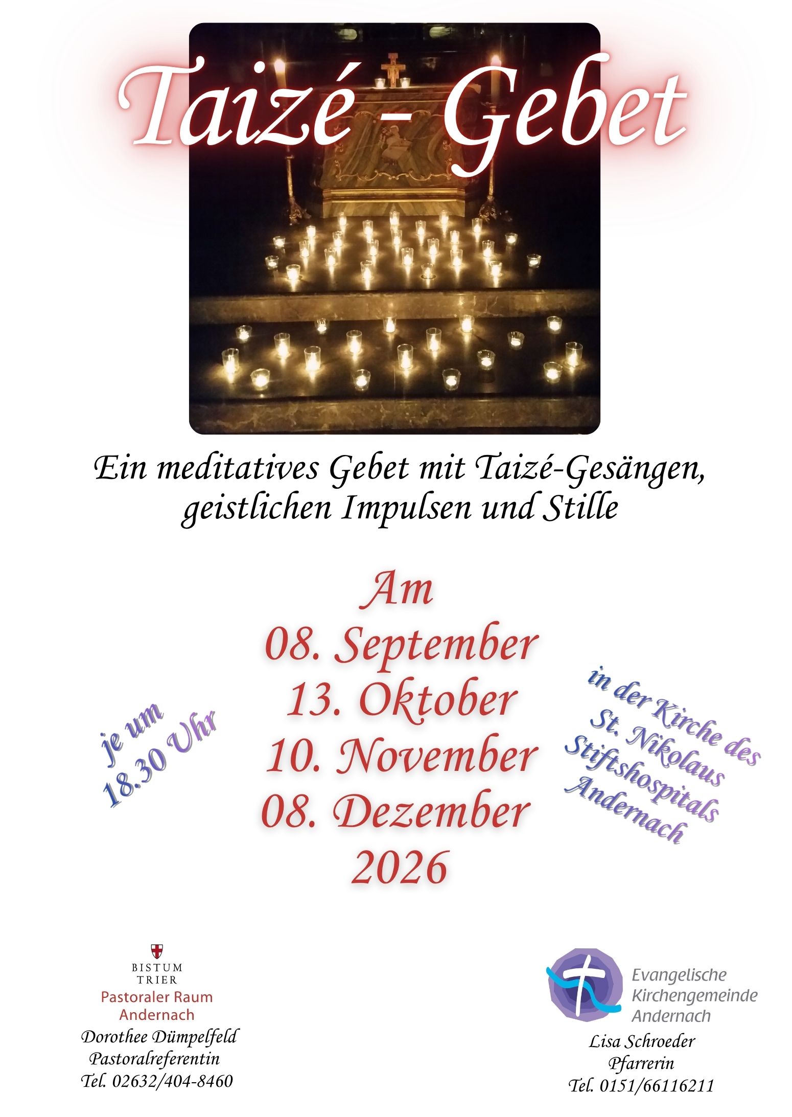 2026 Taize Plakat 2 Halbjahr