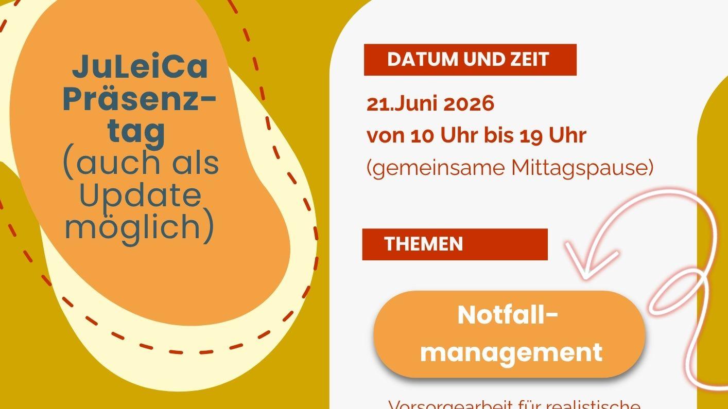 Flyer Präsenztag 21.6.2026