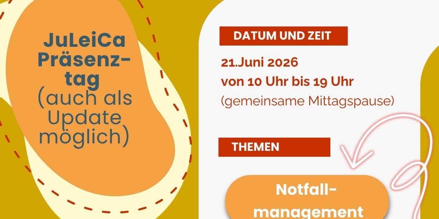 Flyer Präsenztag 21.6.2026