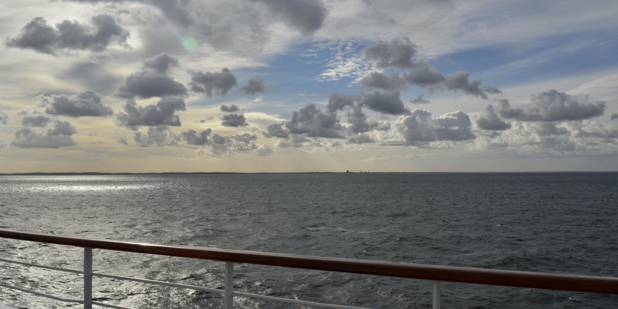 Blick über Horizont