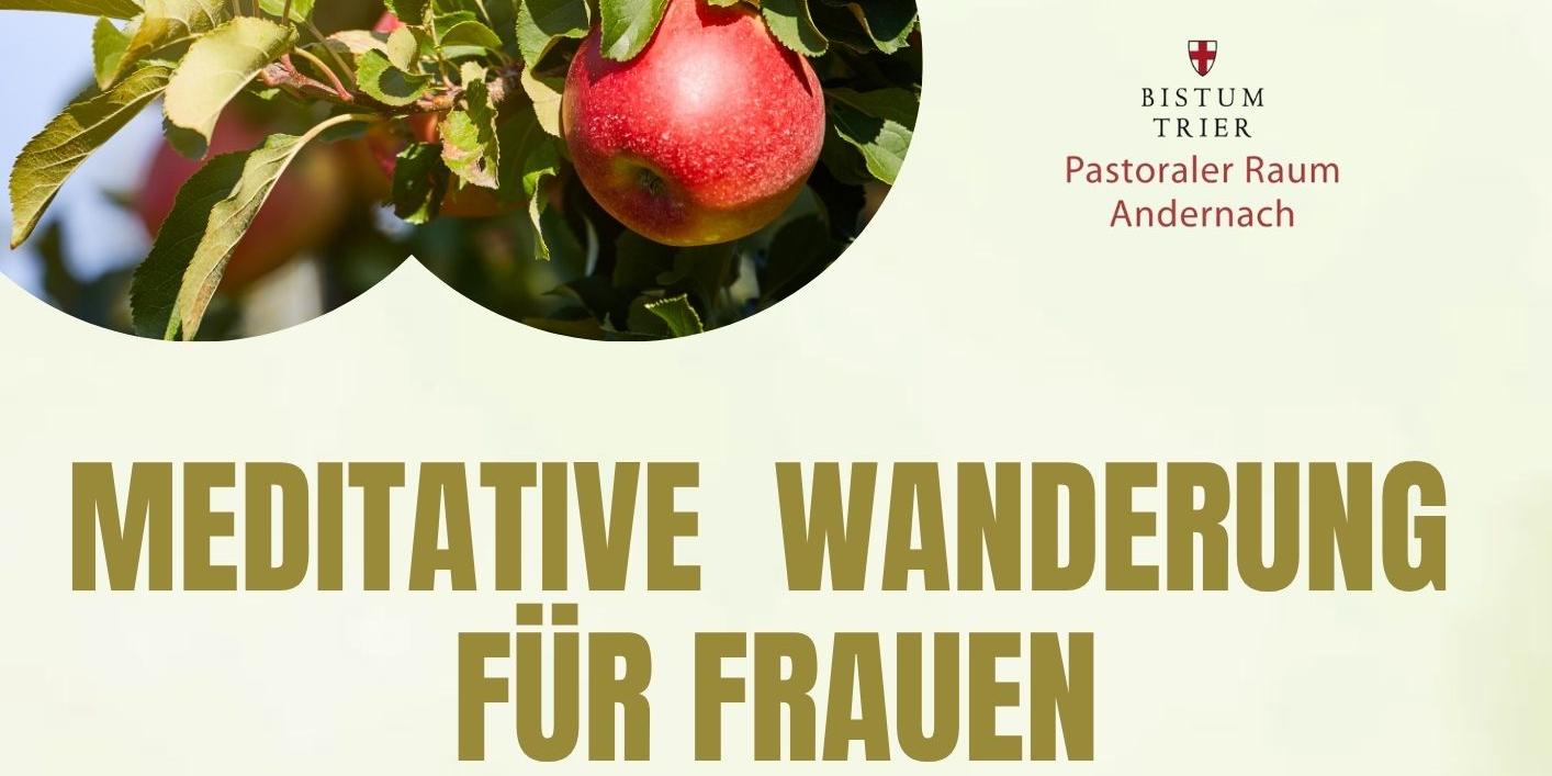Plakat zur Meditativen Wanderung am 15.09.2025