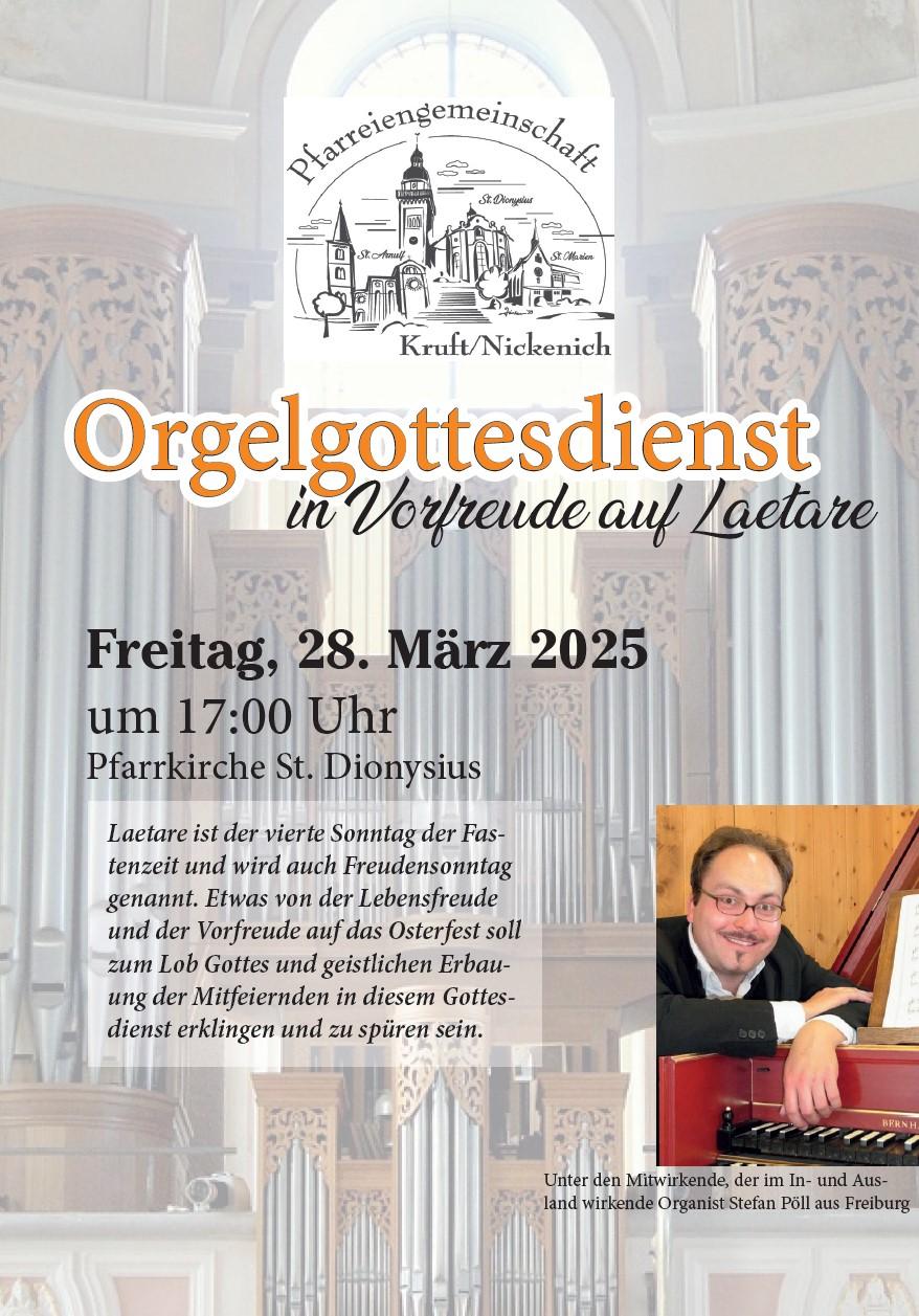 OrgelLaetare Kruft 2025