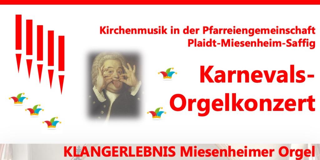 Karnevals-Orgelkonzert