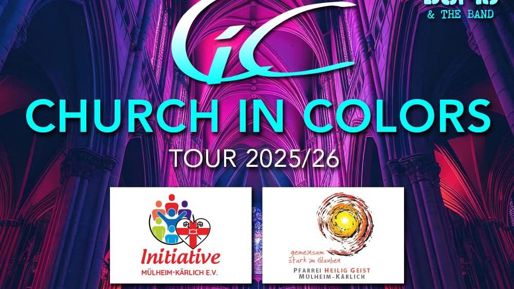 Church in Colors Plakat