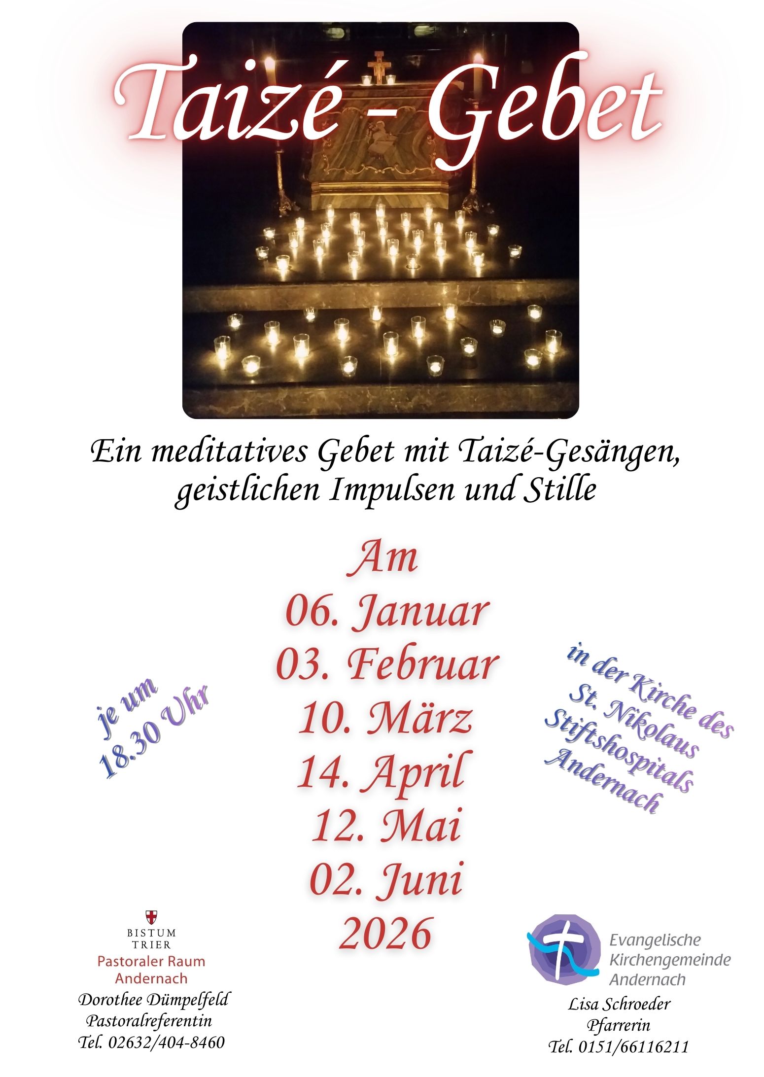 2026 Taize Plakat Jan-Juni