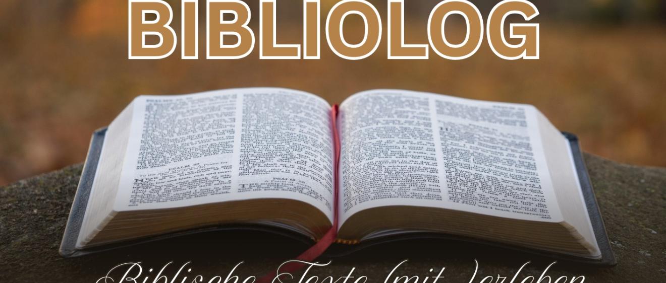 Bibliolog - Biblische Texte (mit-) erleben - ab dem 4. März