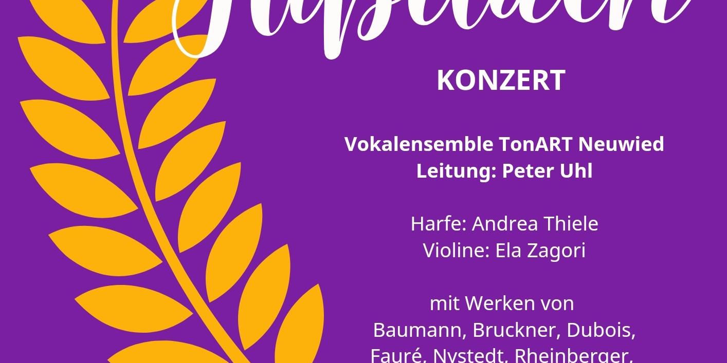 Plakat Konzert Jubiläen Juni 2024 TonART