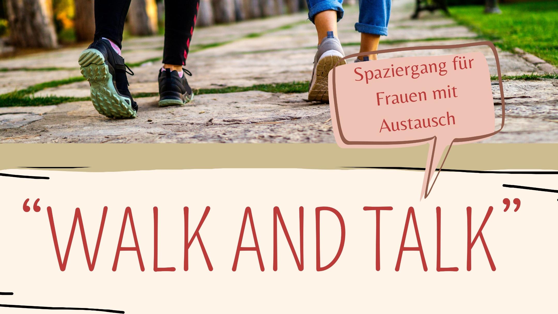 Plakat zu Walk and Talk Terminen