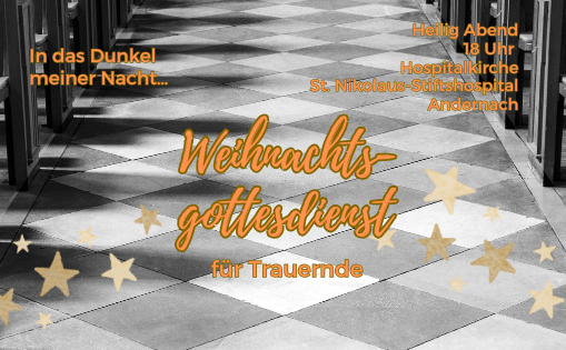 Weihnachtsgottesdienst für Trauernde am 24.12.2025, 18 Uhr