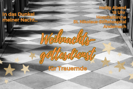 Weihnachtsgottesdienst für Trauernde am 24.12.2025, 18 Uhr