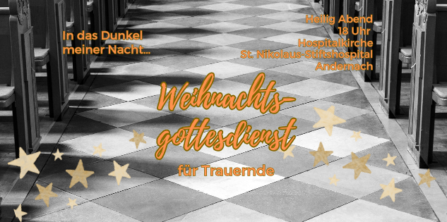 Weihnachtsgottesdienst für Trauernde am 24.12.2025, 18 Uhr
