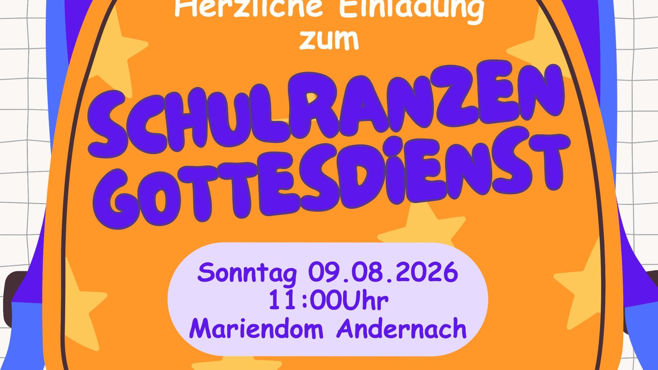 Schulranzengottesdienst